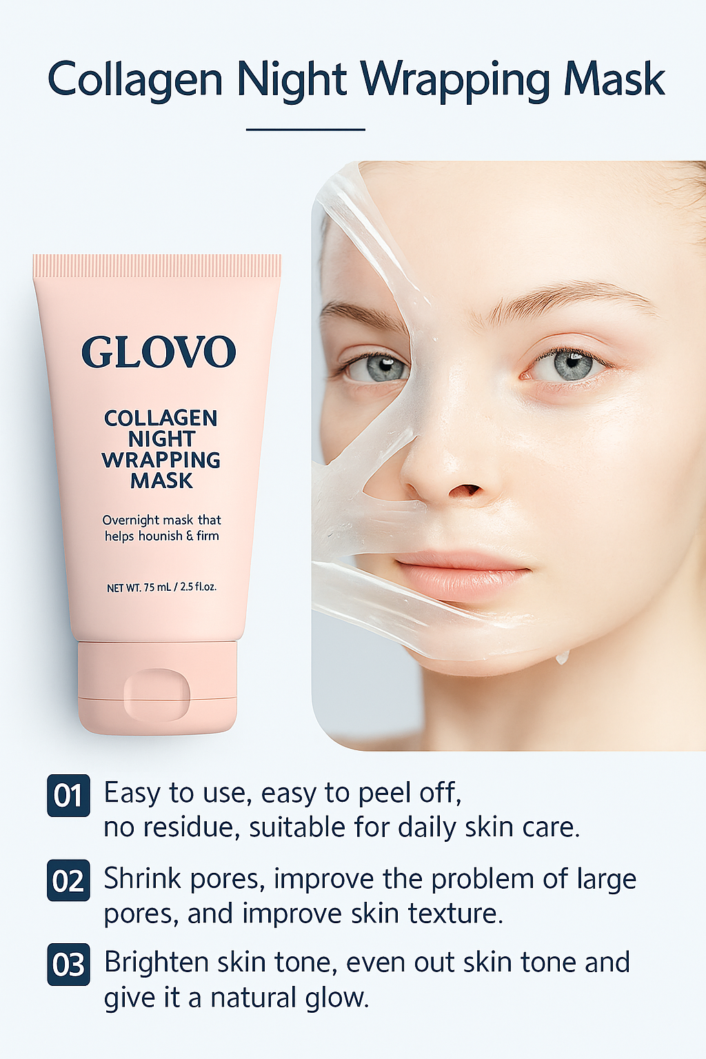 Glovo | Collagen Overnight Mask