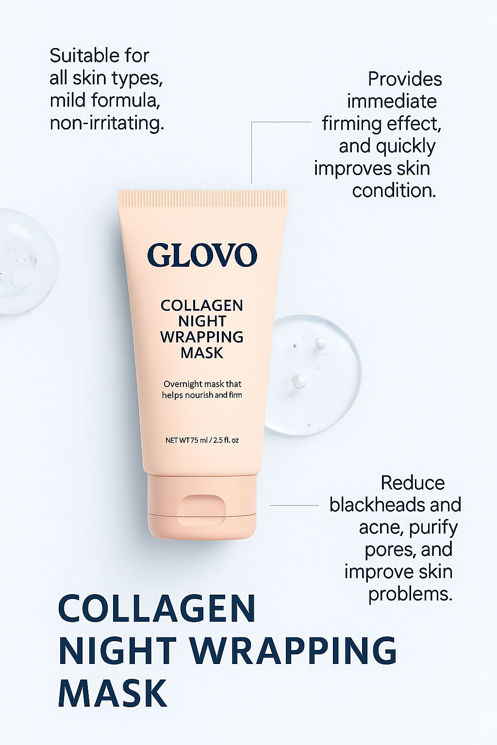 Glovo | Collagen Overnight Mask
